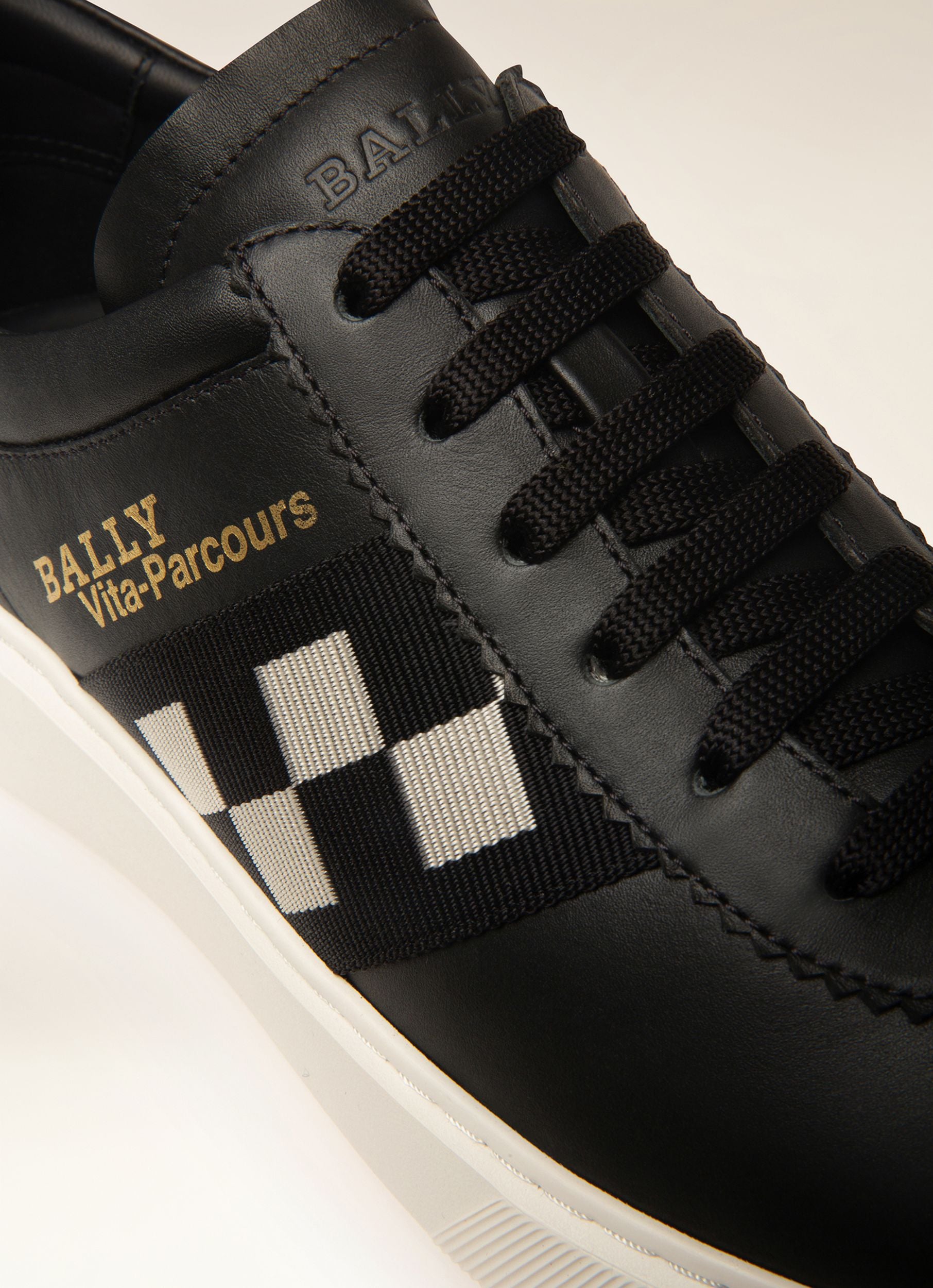 Vita Parcours Sneaker Aus Schwarzem Leder - Herren - Bally - 02