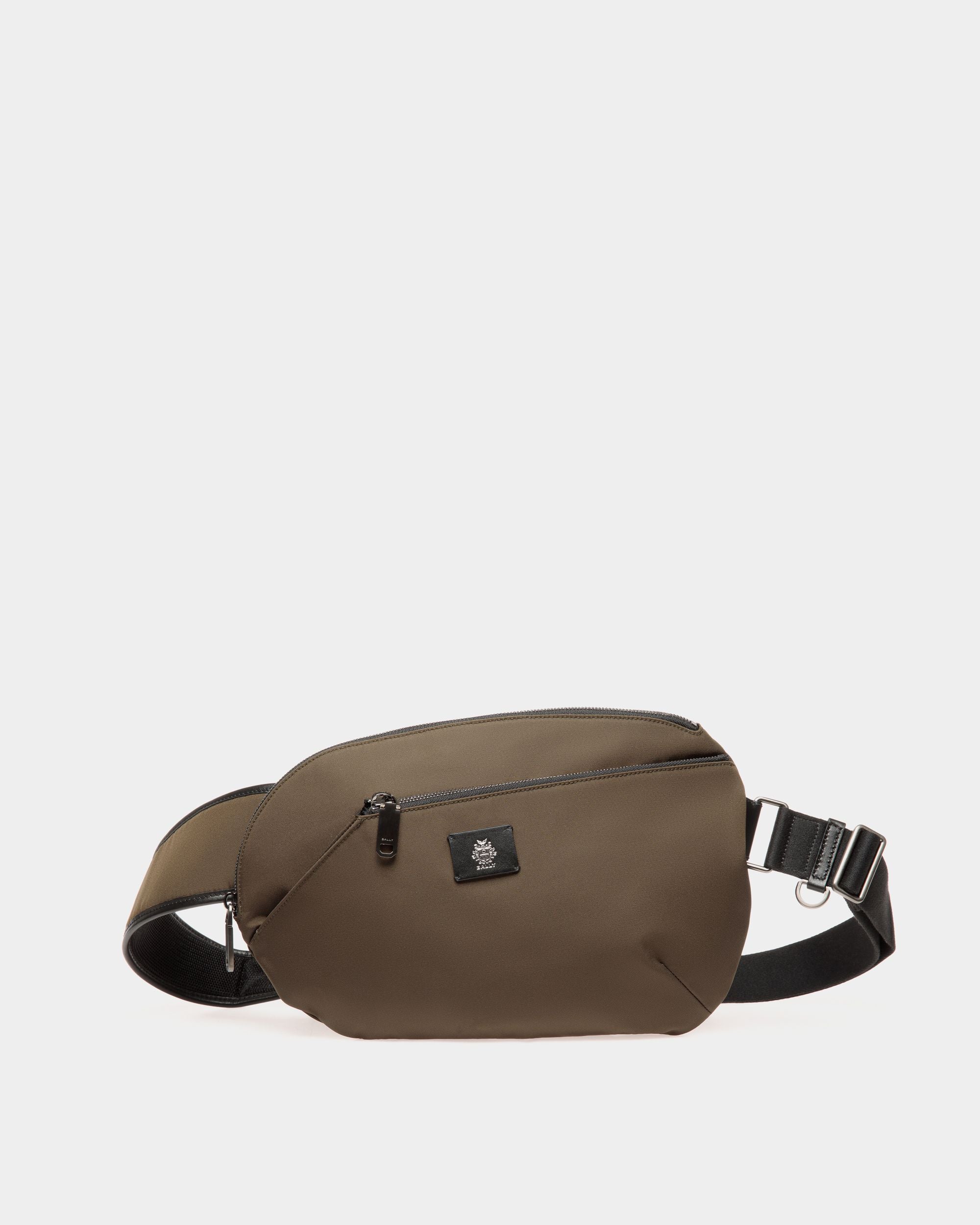 Umhängetasche Aus Nylon In Military Green Aus Der Adrien Brody Travel-Kollektion - Herren - Bally - 01