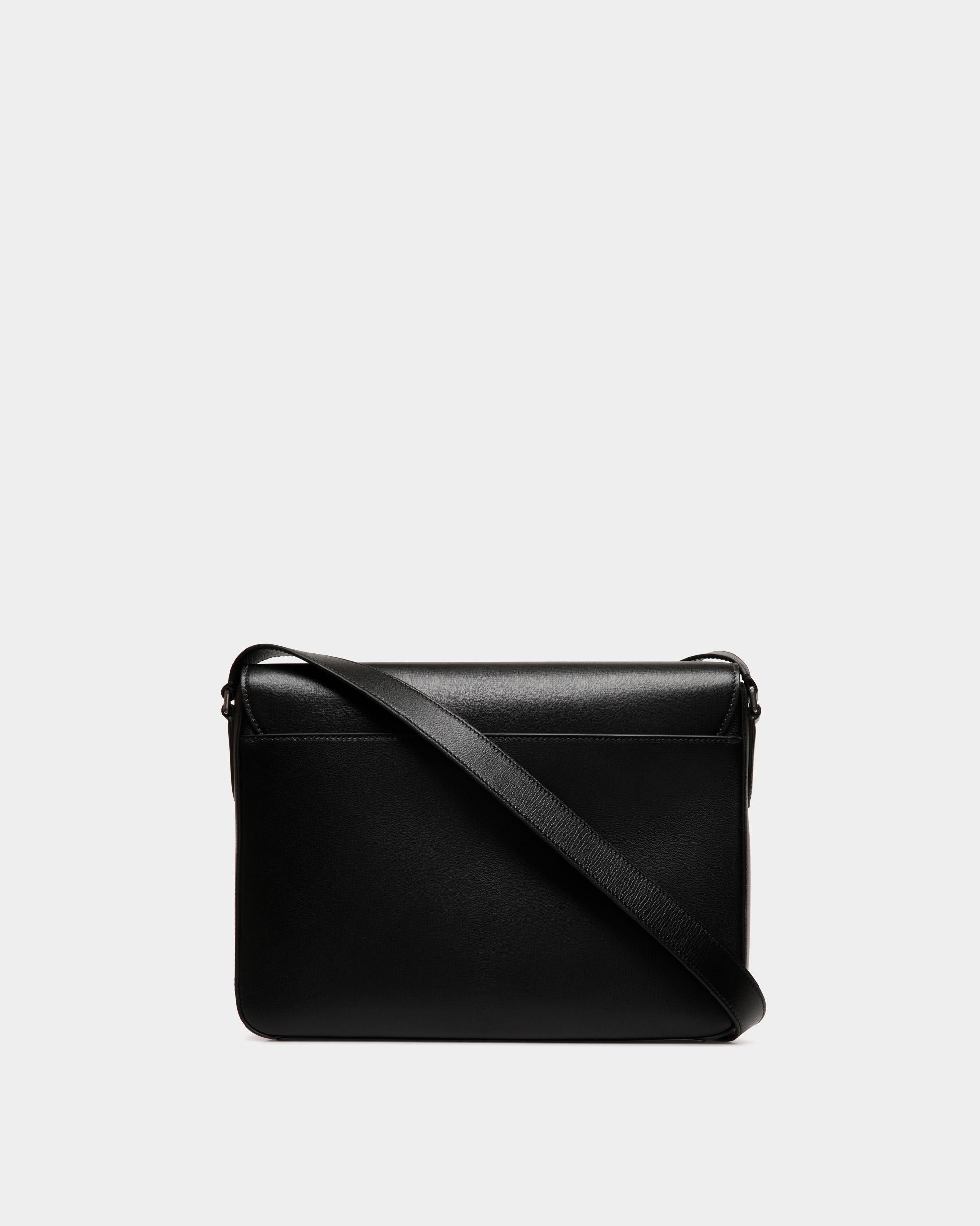 Easy Bally Messenger Bag In Black Leather - Herren - Bally - 02