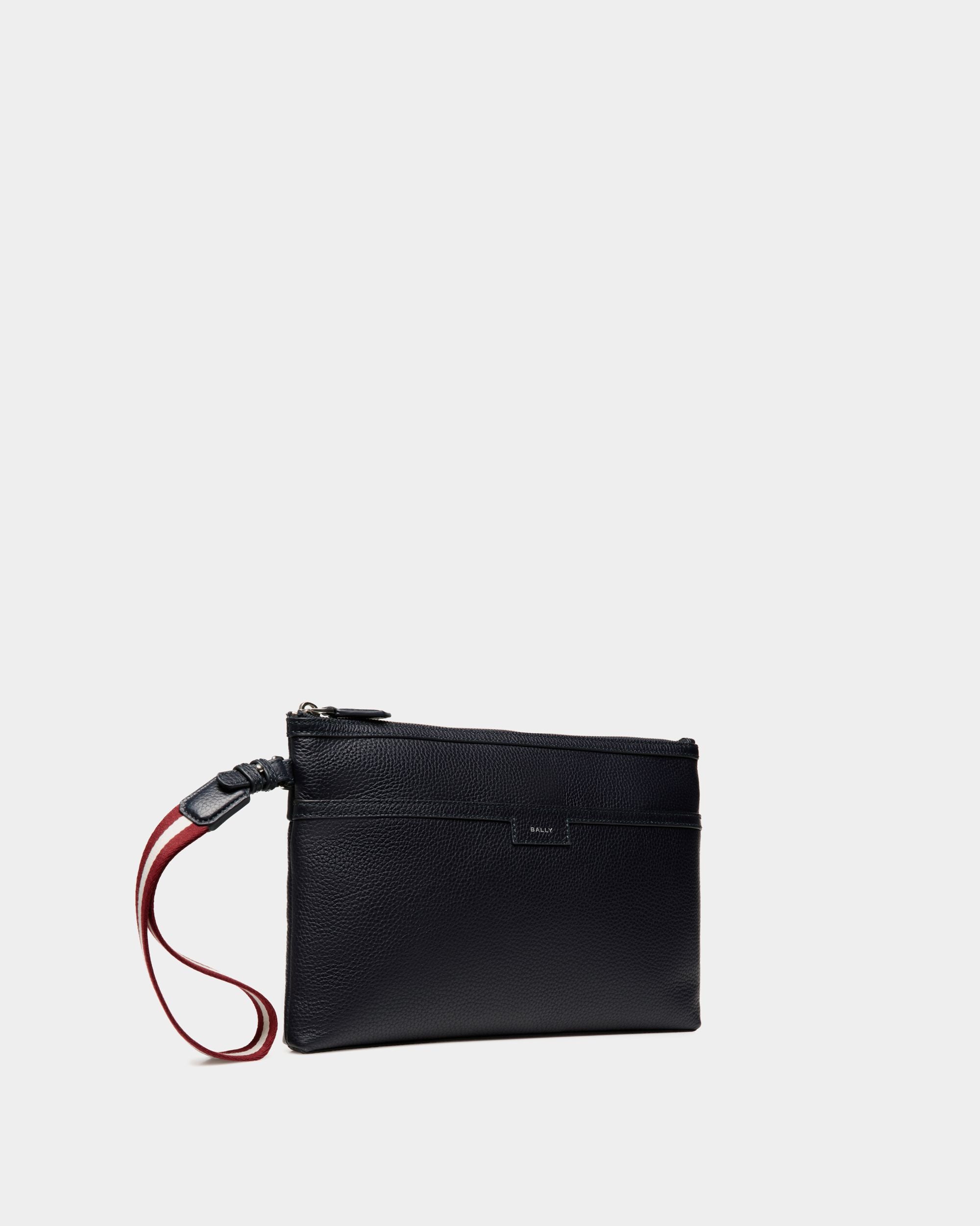 Code Pochette Aus Leder In Navy Blue - Herren - Bally - 03