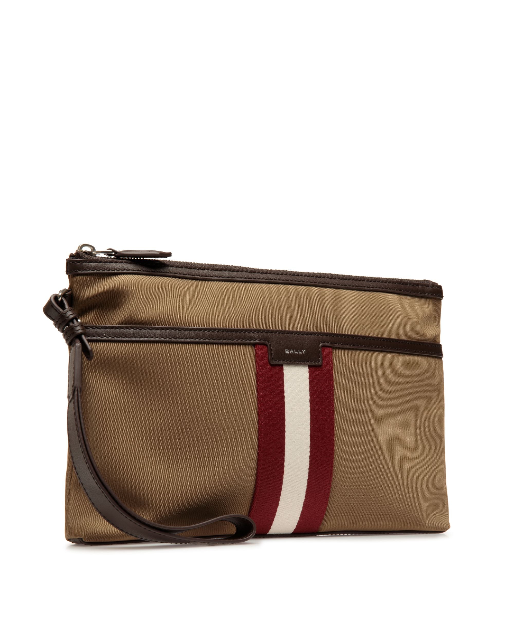 Code Pochette Aus Nylon In Camel - Herren - Bally - 04