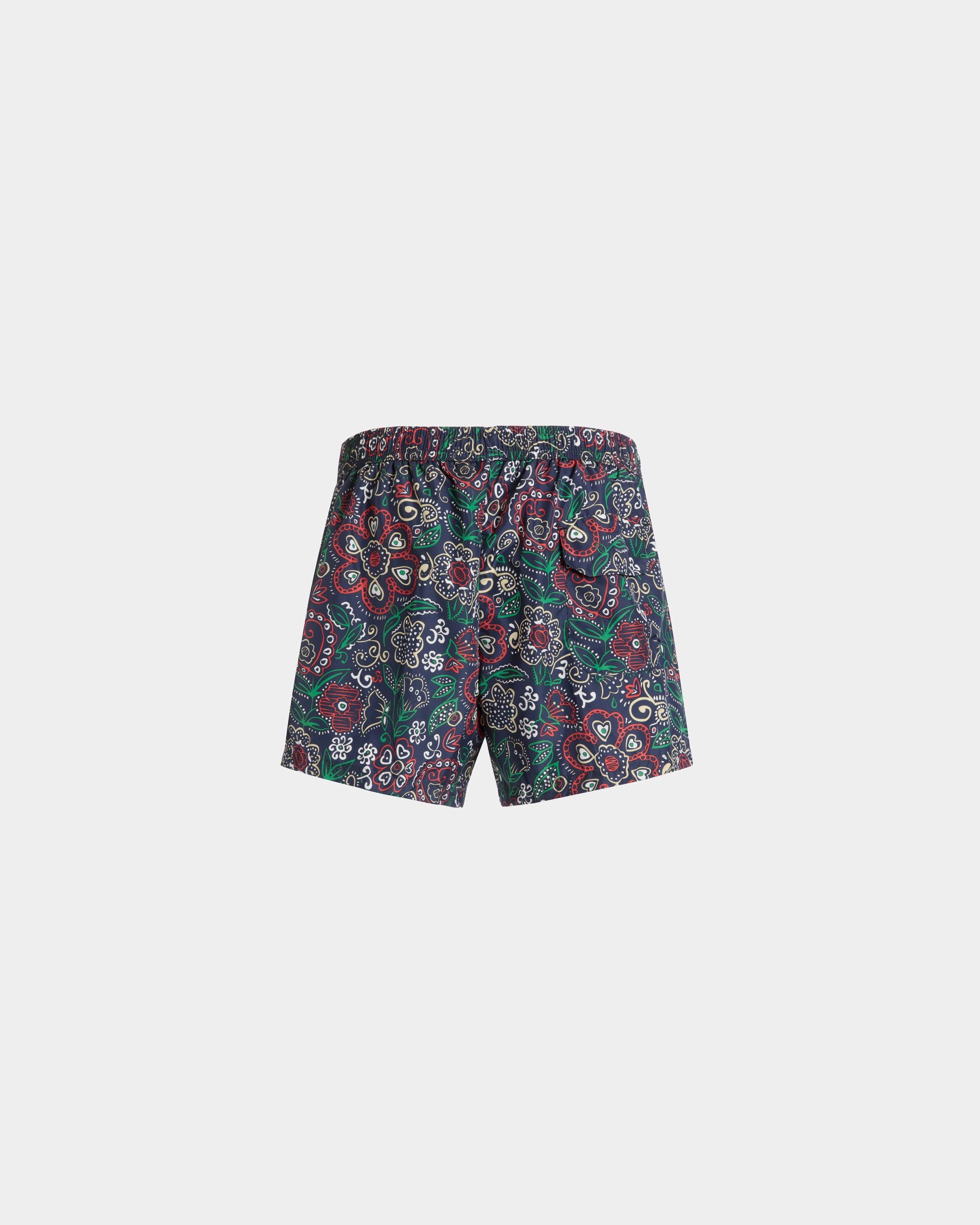 Swim Trunks in Multicolor Printed Fabric - Herren - Bally - 03