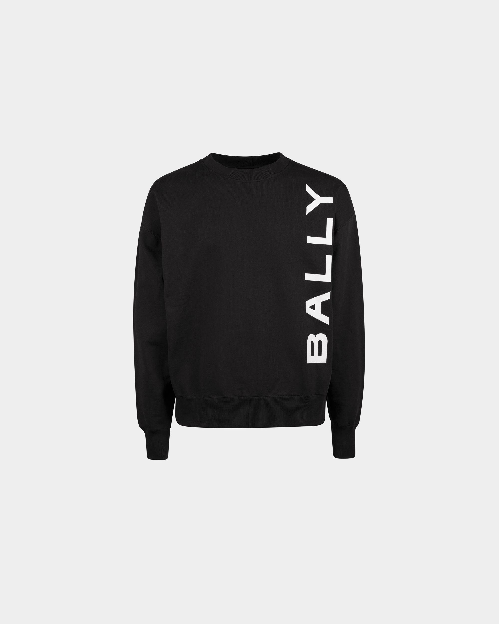 Sweatshirt Aus Baumwolle In Schwarz - Herren - Bally - 01