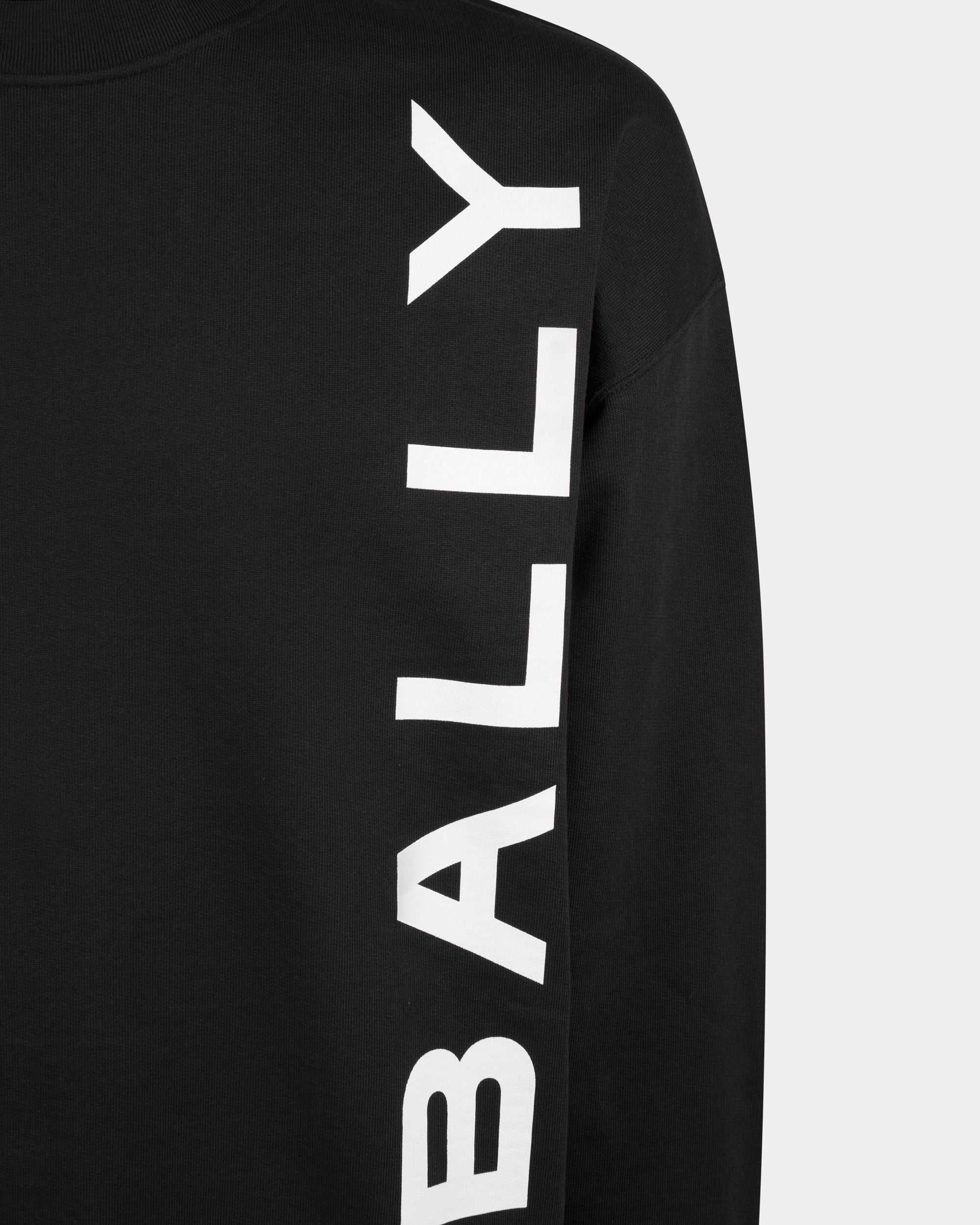 Sweatshirt Aus Baumwolle In Schwarz - Herren - Bally - 02