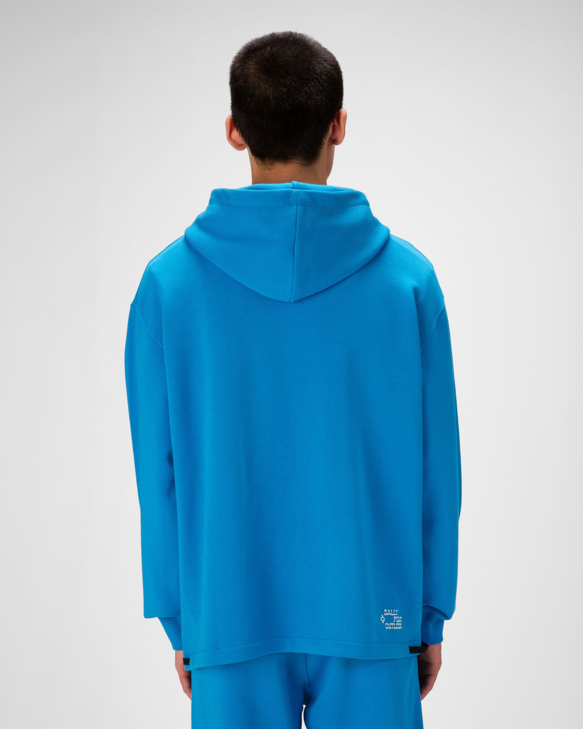 Sweatshirt Aus Bio-Baumwolle In Blau - Herren - Bally - 04