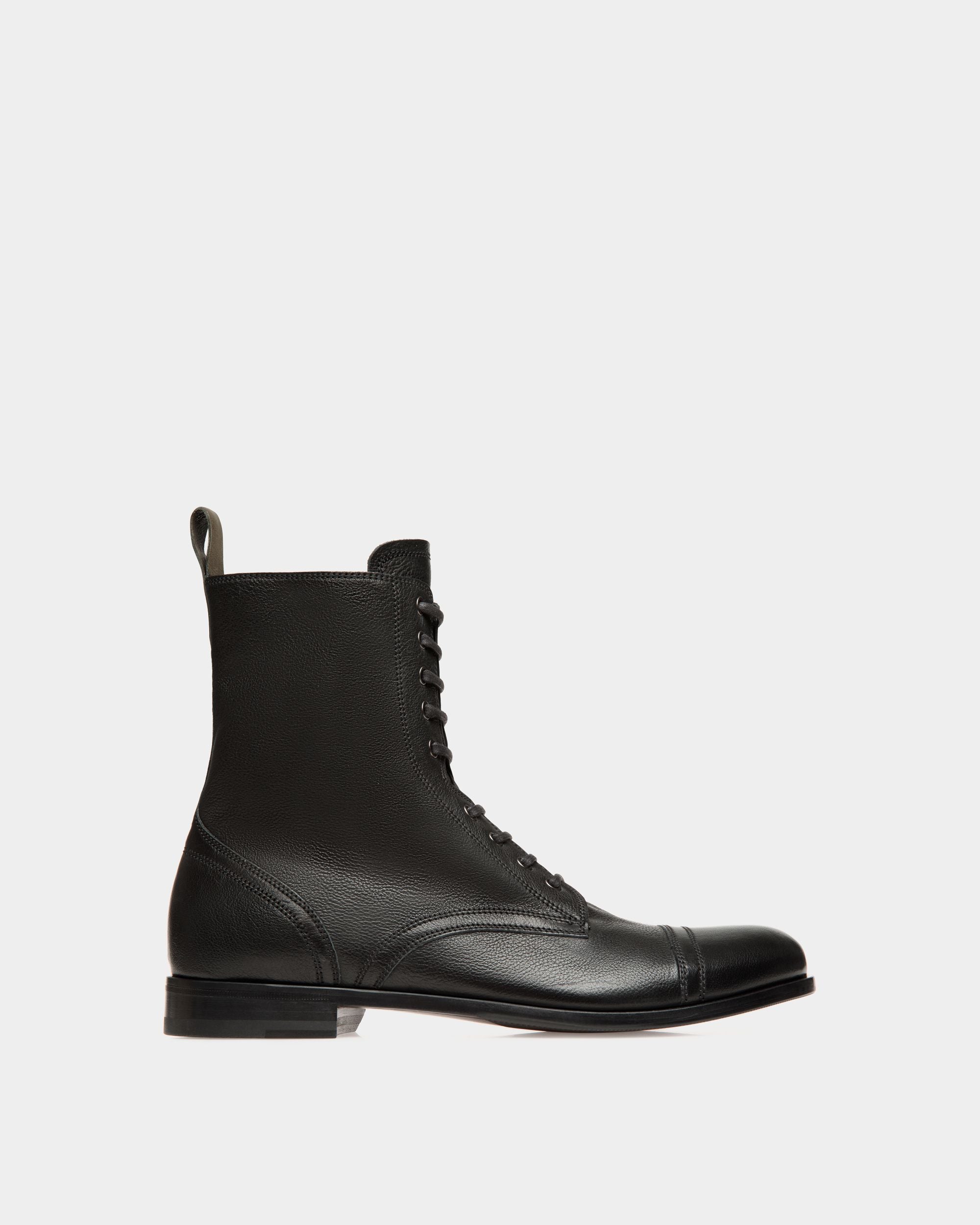 Stiefeletten Aus Leder In Schwarz Aus Der Adrien Brody Travel-Kollektion - Herren - Bally - 01