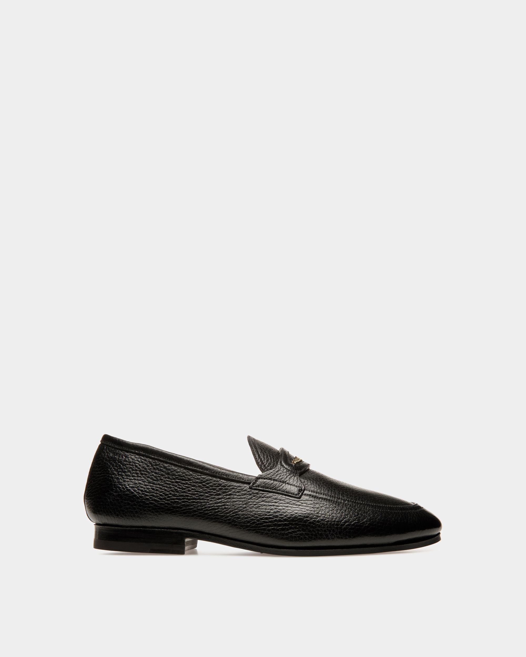 Pesek Loafer Aus Leder In Schwarz - Herren - Bally - 01