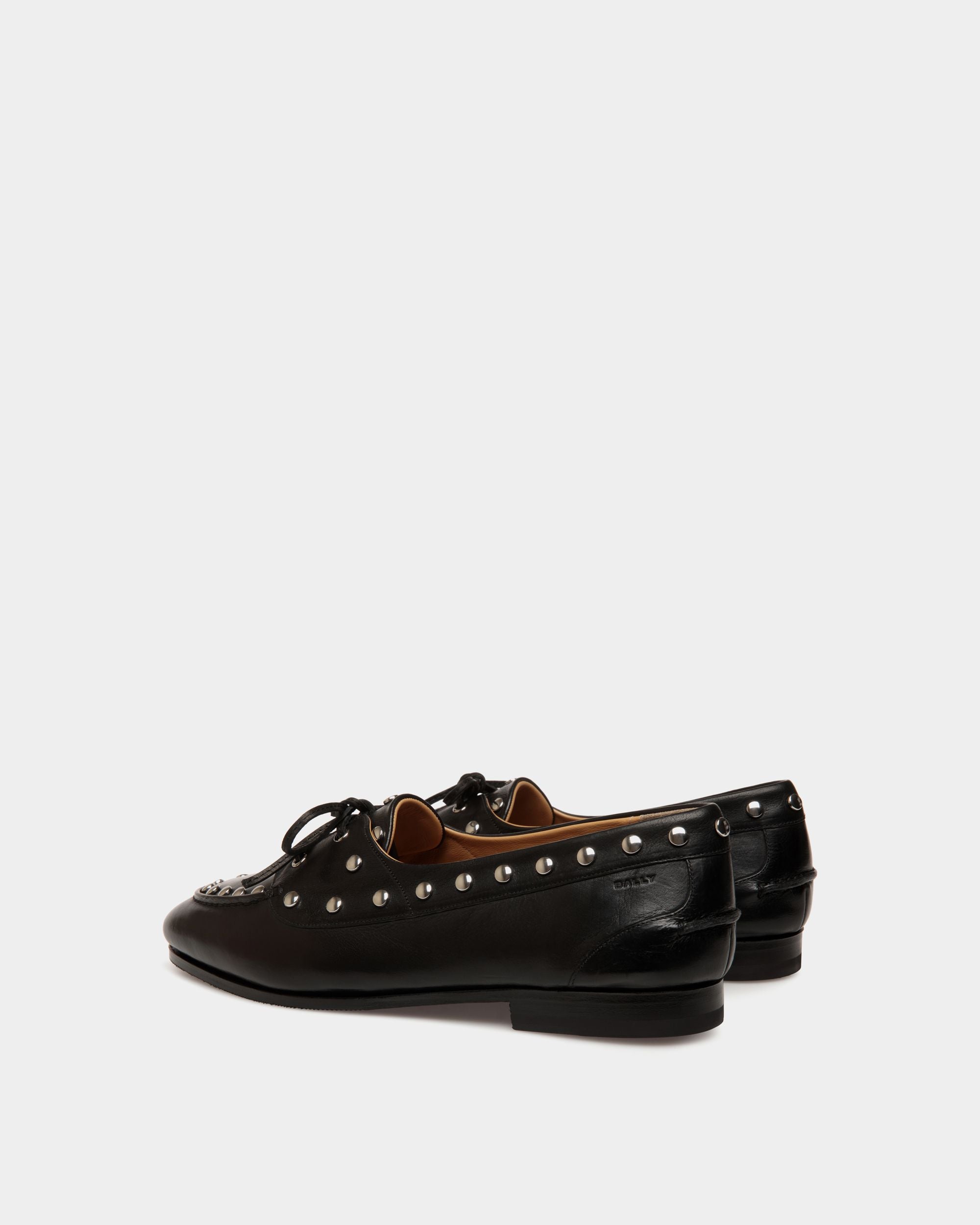 Plume Loafer Aus Schwarzem Leder - Herren - Bally - 03