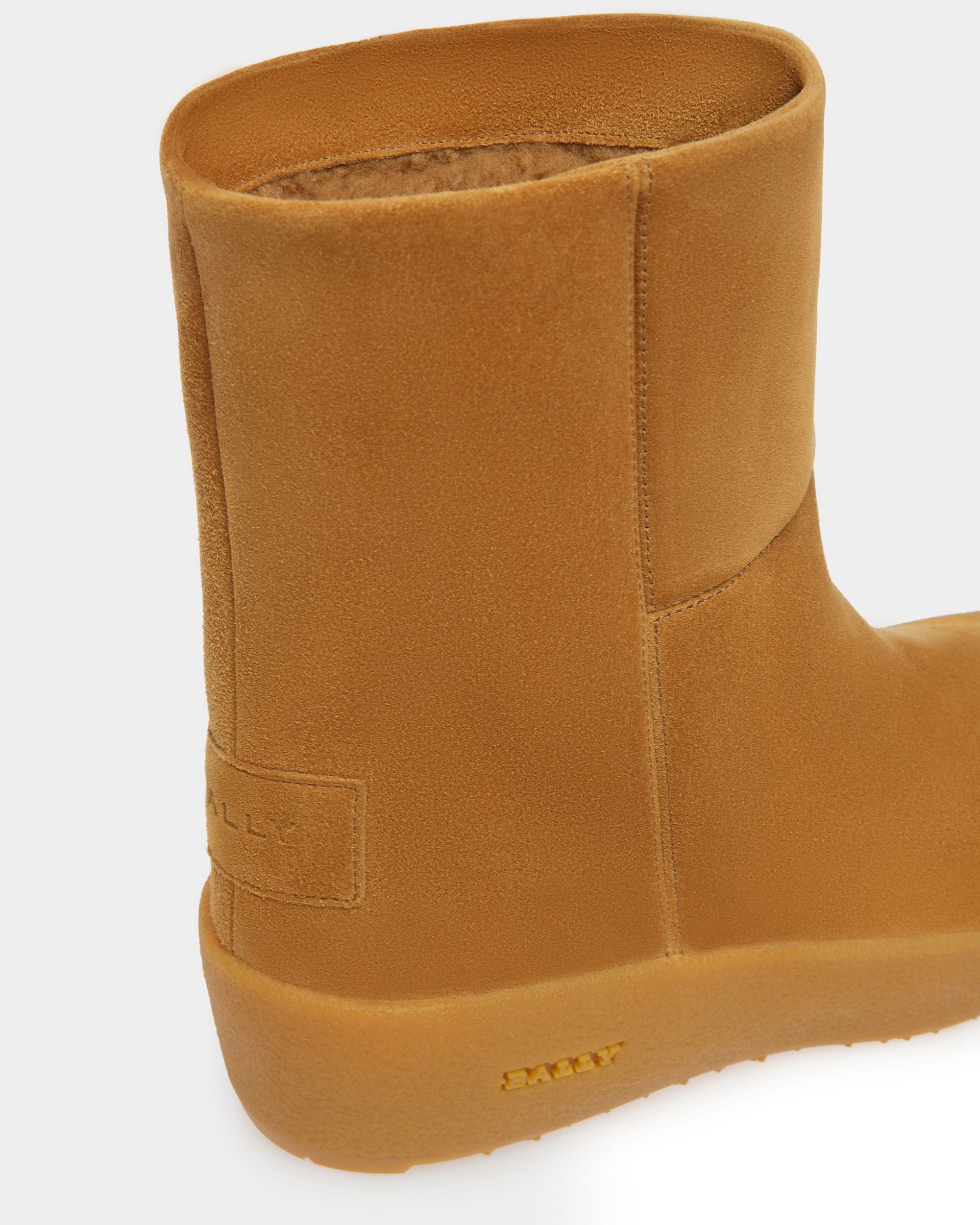 Stiefeletten Aus Veloursleder In Camel Aus Der Curling Kollektion - Damen - Bally - 10