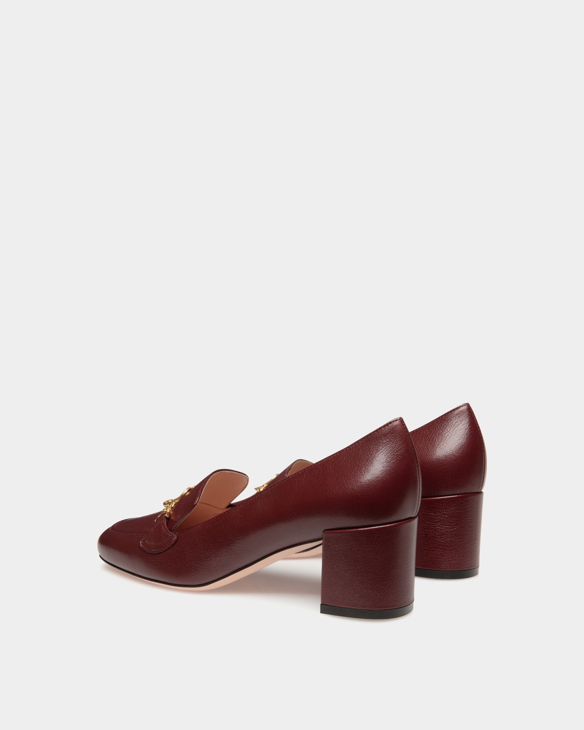 Daily Emblem Pumps Aus Leder In Andorra - Damen - Bally - 03